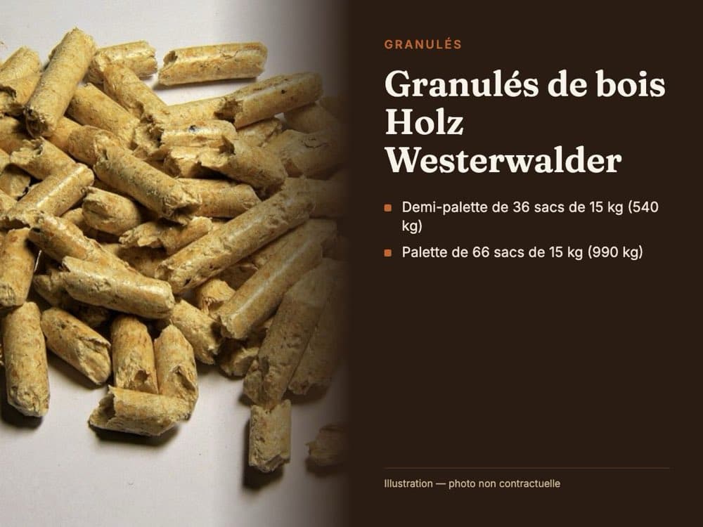 Visuel du conditionnement — Granulés de bois Holz Westerwalder